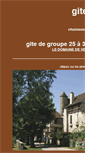 Mobile Screenshot of gitedegroupebourgogne.fr
